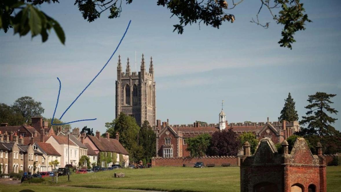 Charming Church Walk, Long Melford - 2 Bedroom Property With Parking Exterior photo